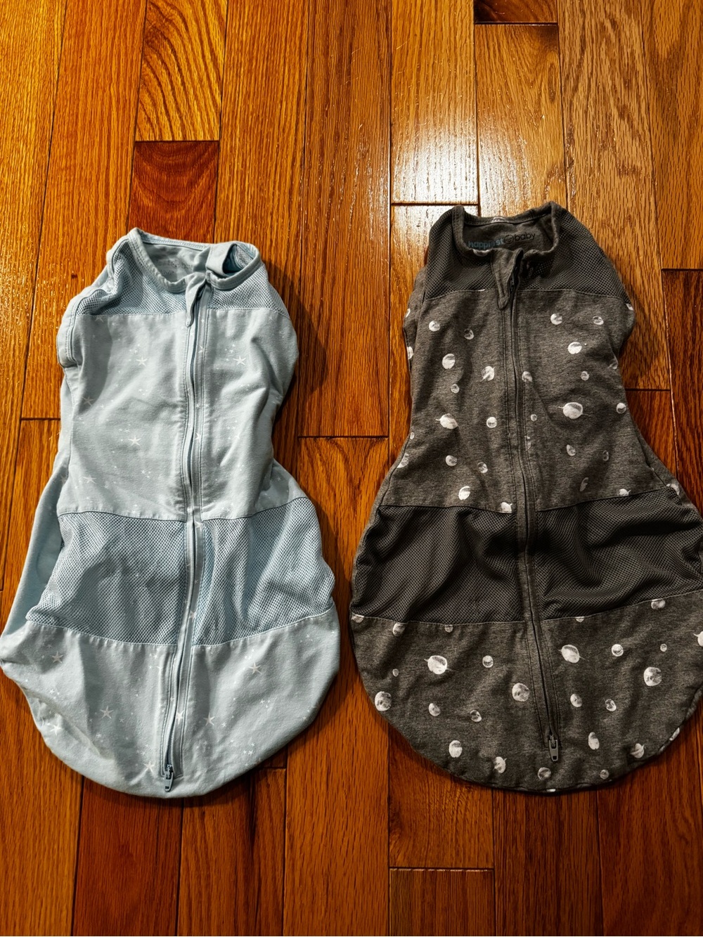 2 Happiest Baby Sleepea sleep sacks. Size small